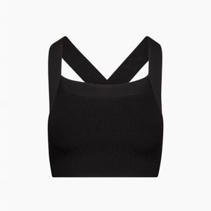 Babaton Breslin Sculpt Knit Tank Black